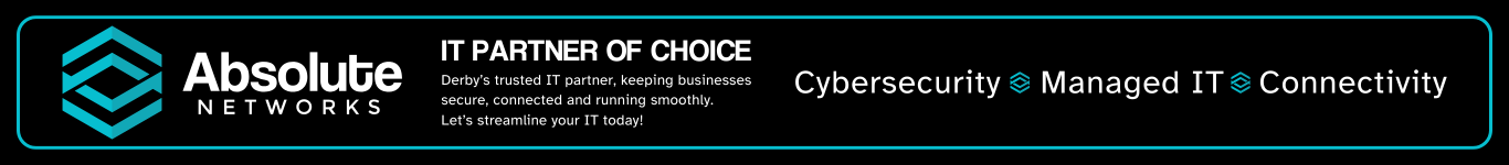 Absolute Website banner advert 1366 150